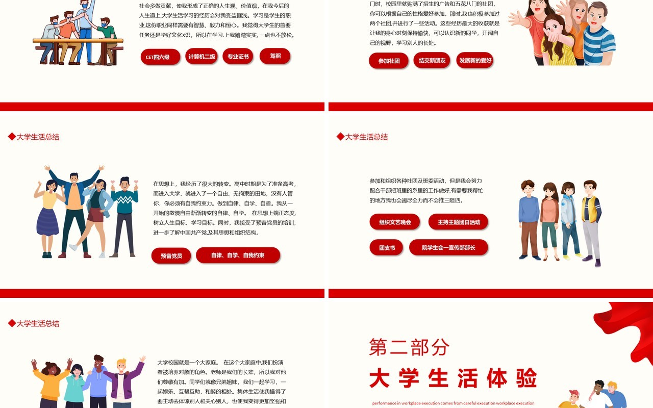 弘扬德孝文化大学德育答辩动态PPT模板