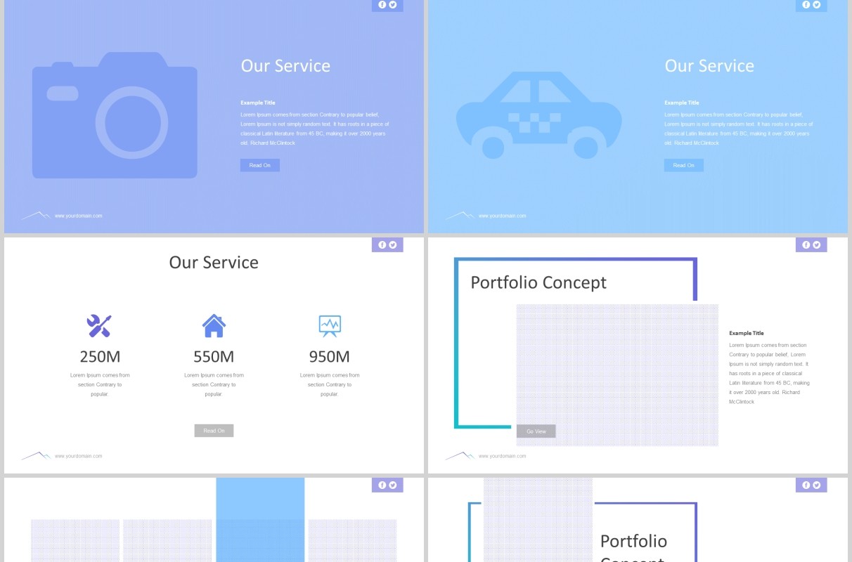公司产品数据分析PPT信息图表模板everest powerpoint template