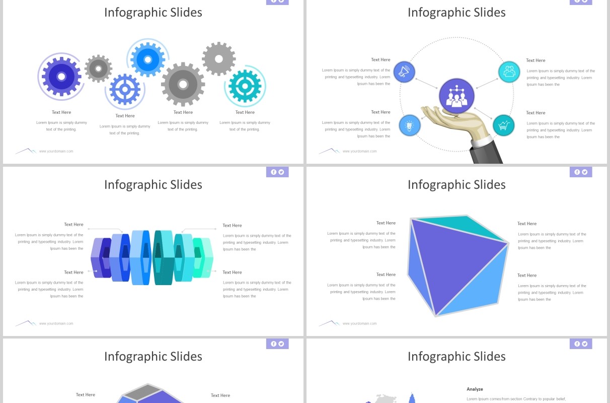 公司产品数据分析PPT信息图表模板everest powerpoint template