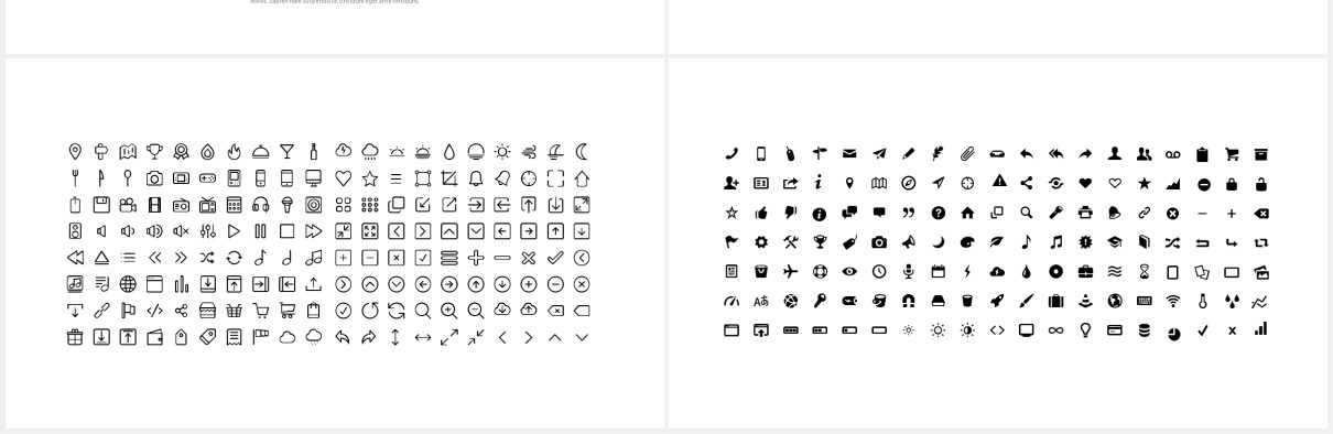 充满创意的图片作品展示PPT模板Stuff Creative Powerpoint