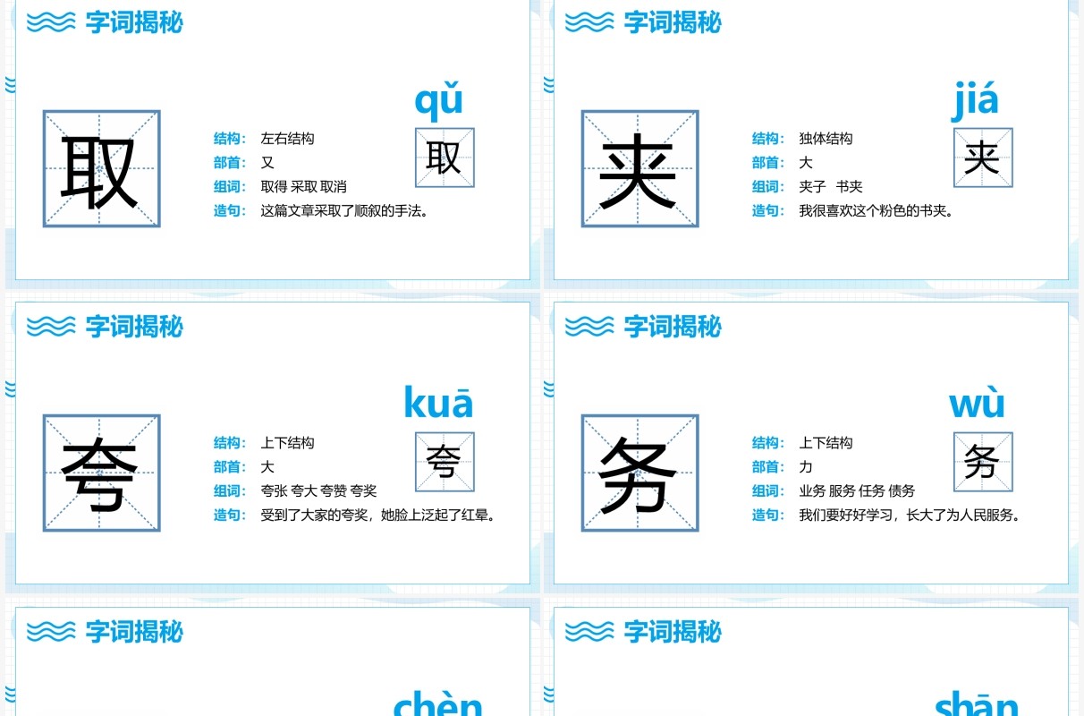 部编版三年级语文下册慢性子裁缝和急性子顾客课件PPT模板