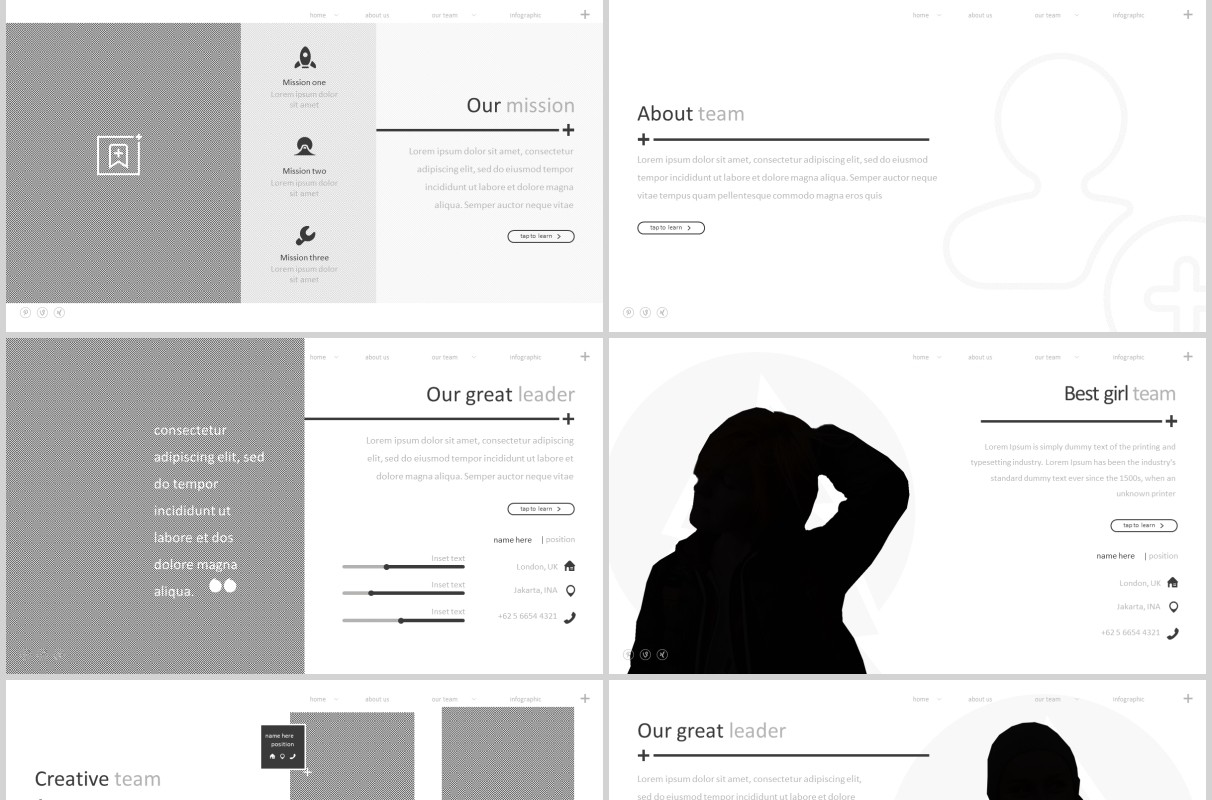 旅游宣传策划书PPT图文排版模板Anonia - Powerpoint Template