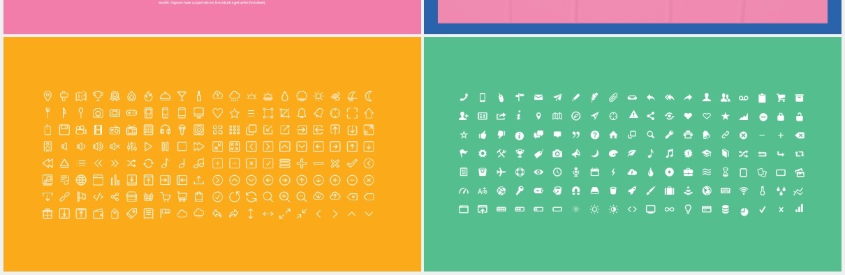 彩色趣味活动策划宣传PPT模板Color FUN - Powerpoint