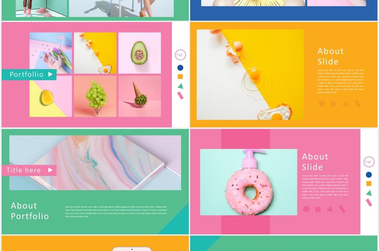 彩色趣味活动策划宣传PPT模板Color FUN - Powerpoint