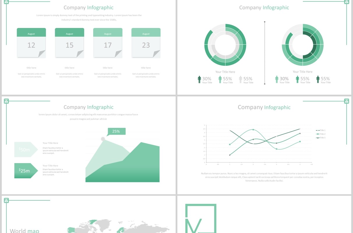 创意公司介绍产品宣传PPT模板版式设计Monoco - Powerpoint Template