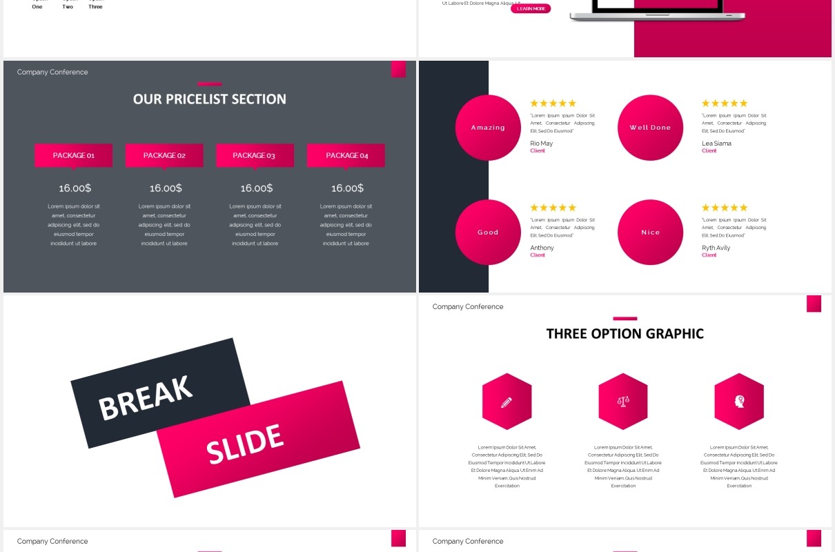 建筑业图片排版设计PPT模板Buildine - Business Powerpoint Template