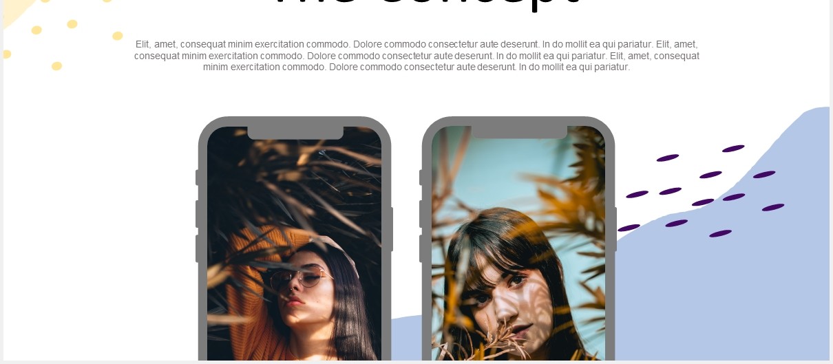 时尚模特摄影展示PPT模板Fasyen Powerpoint Template