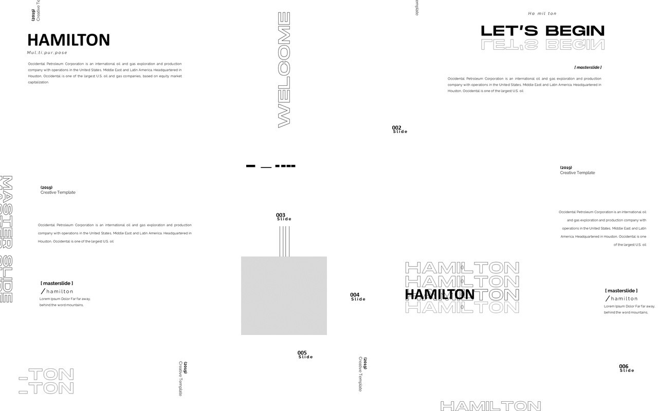 HAMILTON WITHOUT IMAGE