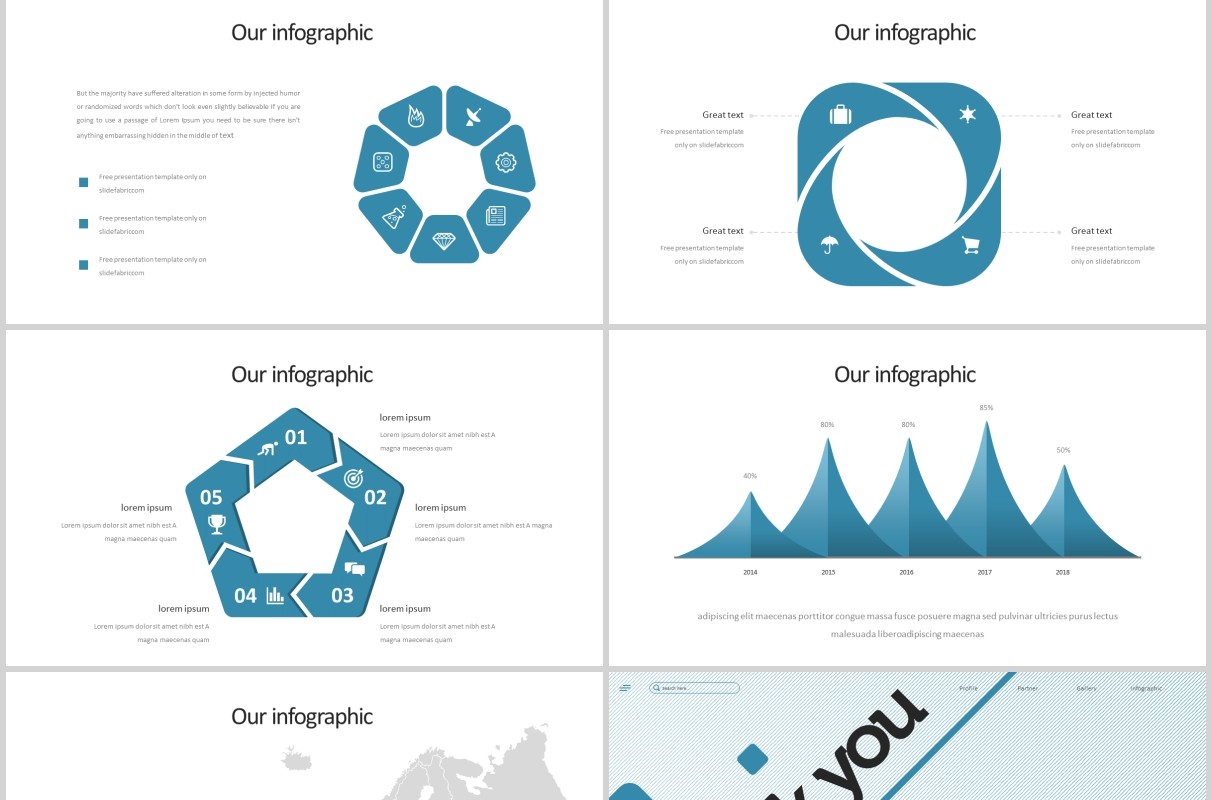 公司项目介绍PPT模板版式设计Boxit Powerpoint Template