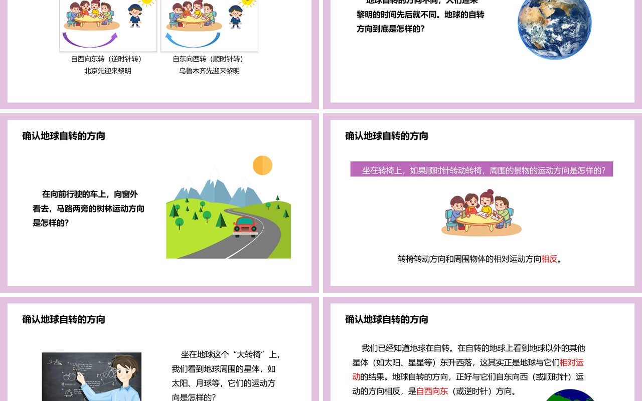 教科版五年级科学下册谁先迎来黎明课件PPT模板