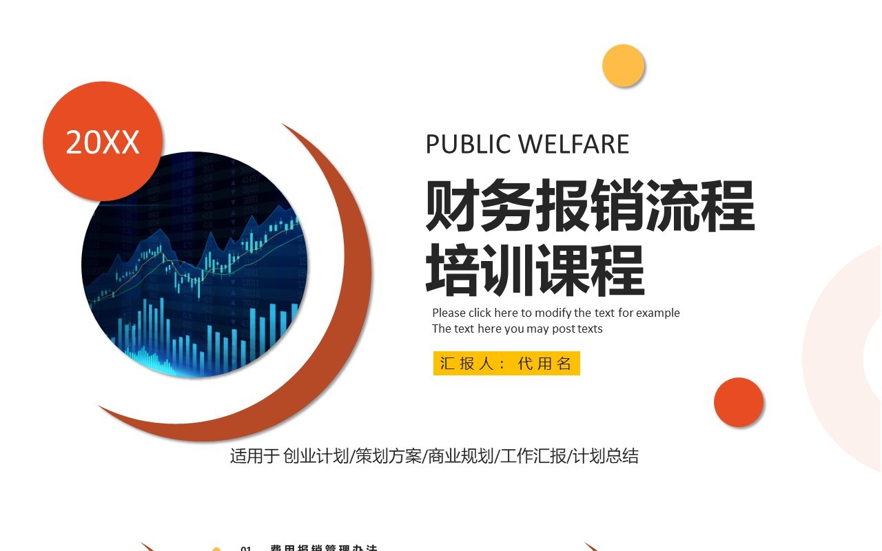 公司差旅费报账财务报销流程培训课程PPT模板