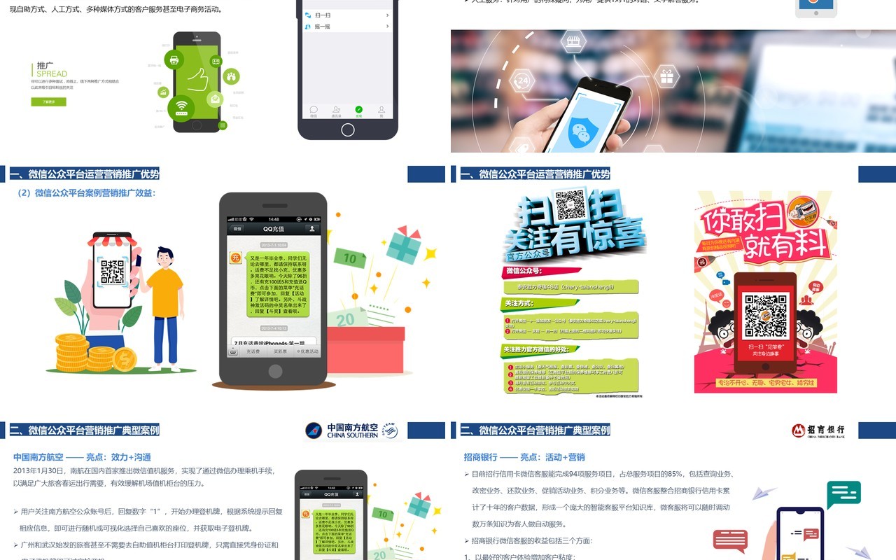 微信公众运营营销策划书PPT模板