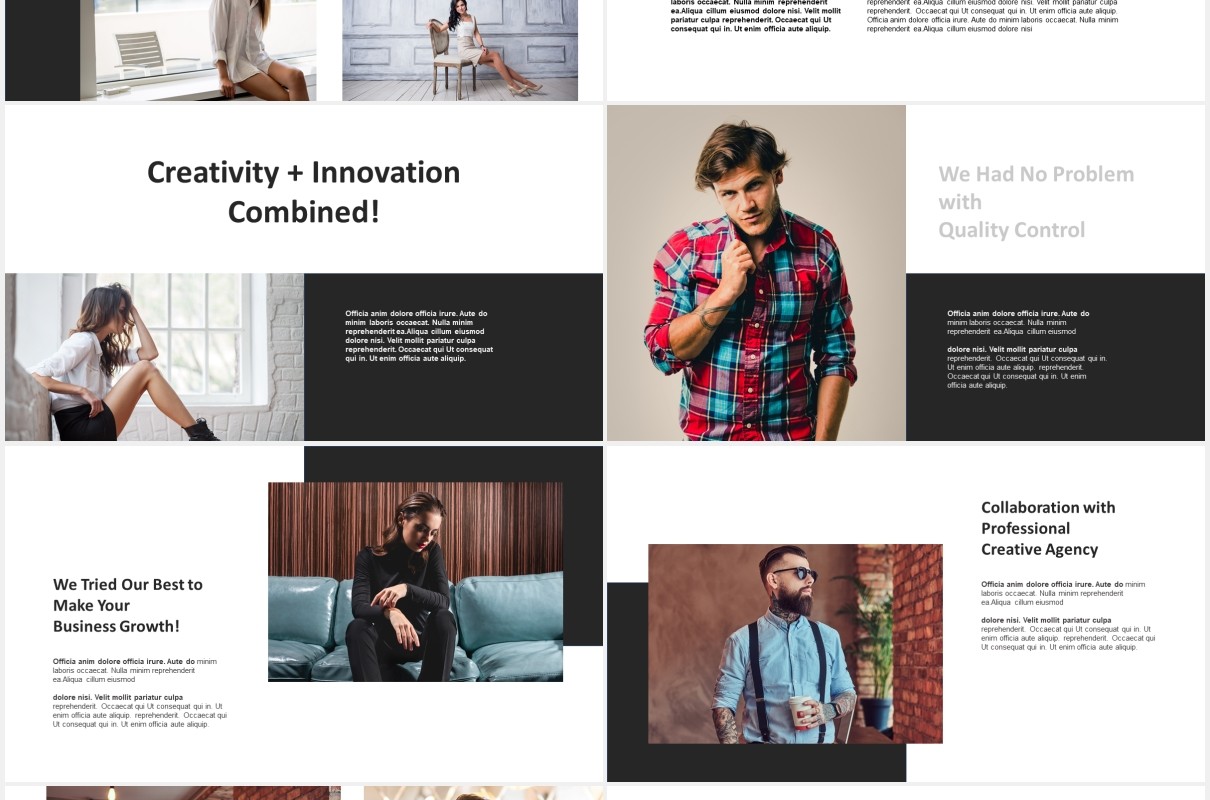 创意机构公司宣传介绍PPT模板marven creative agency powerpoint template