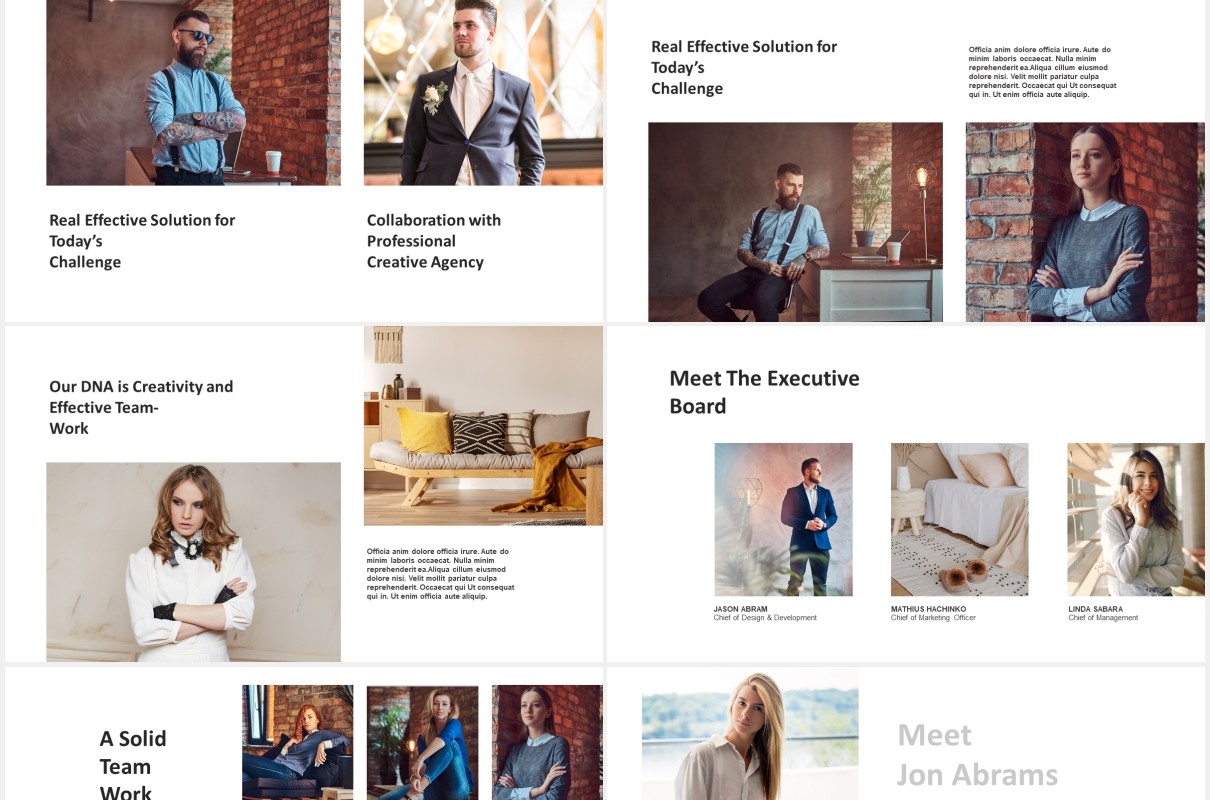 创意机构公司宣传介绍PPT模板marven creative agency powerpoint template
