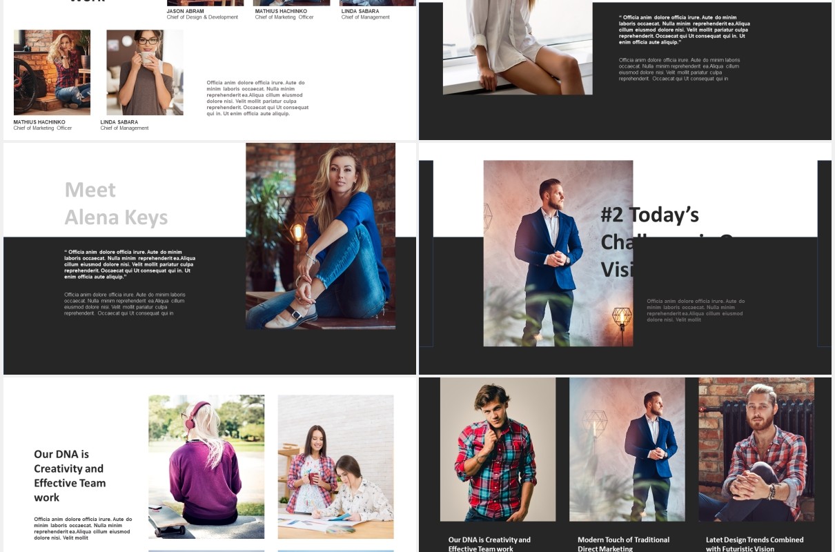 创意机构公司宣传介绍PPT模板marven creative agency powerpoint template