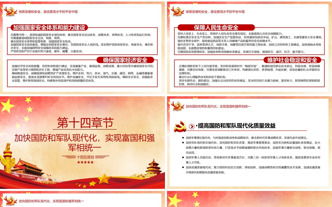 国民经济和社会发展第十四个五年计划和2035年远景目标建议党政党建PPT模板