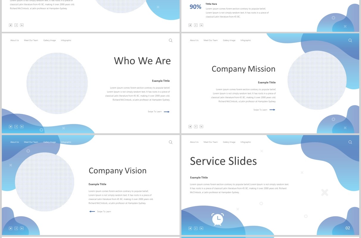 创意高端项目计划书PPT模板图片版式设计Minstrell Powerpoint Template