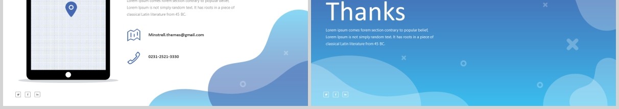 创意高端项目计划书PPT模板图片版式设计Minstrell Powerpoint Template