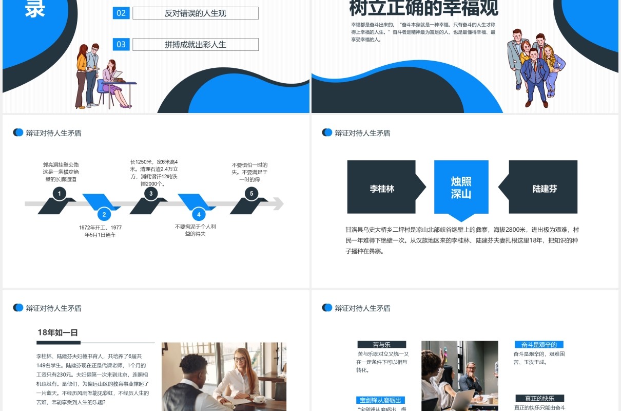 创造有意义的生活思想道德修养与法律基础课件动态PPT模板