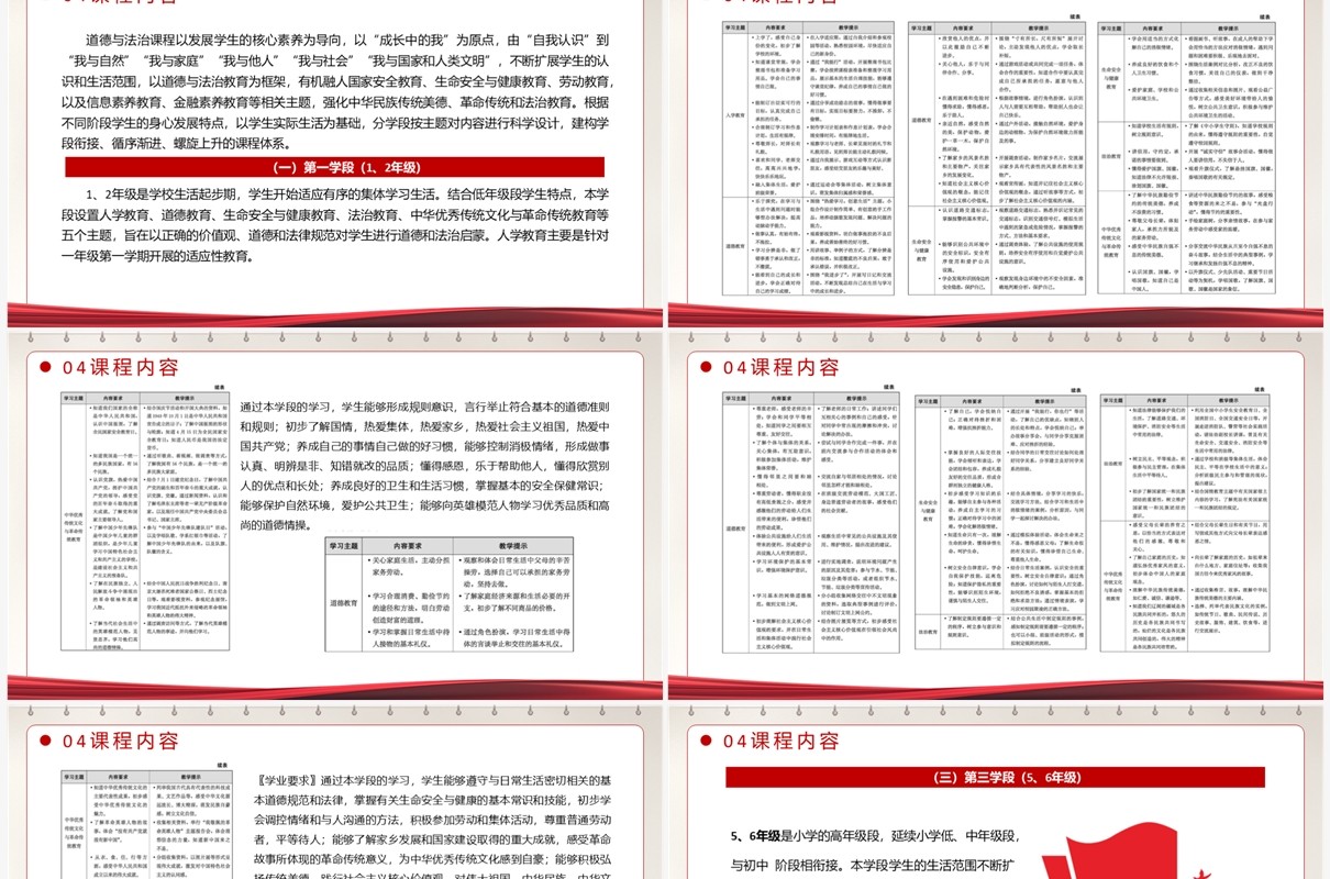 义务教育道德与法治课程标准PPT模板