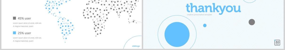 蓝色商务公司简介个人介绍PPT模板版式设计siblings powerpoint template