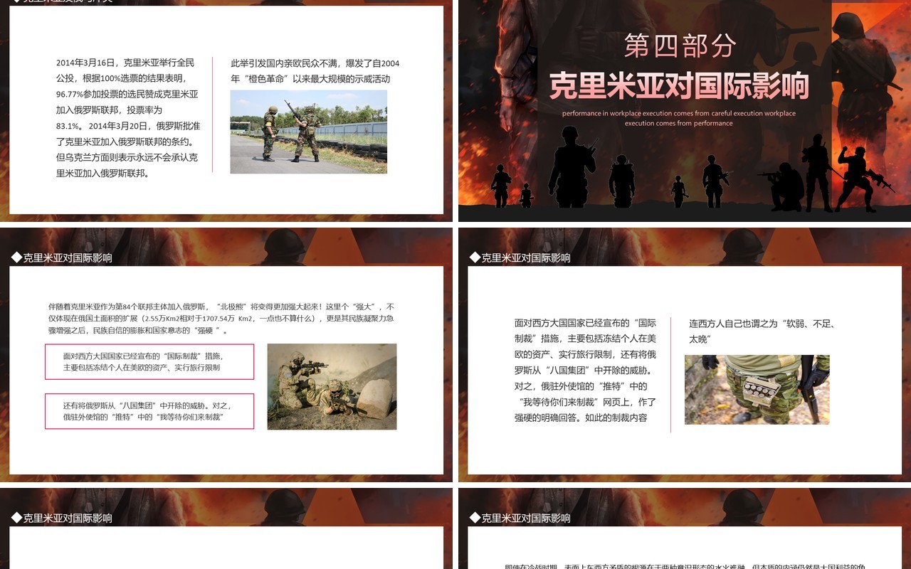 克里米亚问题俄乌冲突及对未来世界格局的影响动态PPT模板