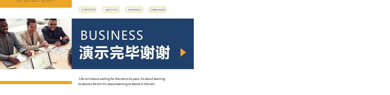 商务风企业项目管控方案报告PPT模板