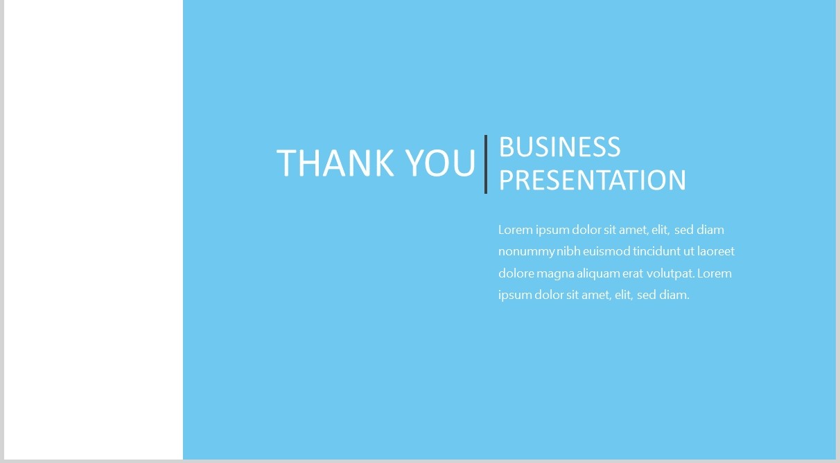 蓝色商业工作汇报PPT模板bluestack powerpoint template
