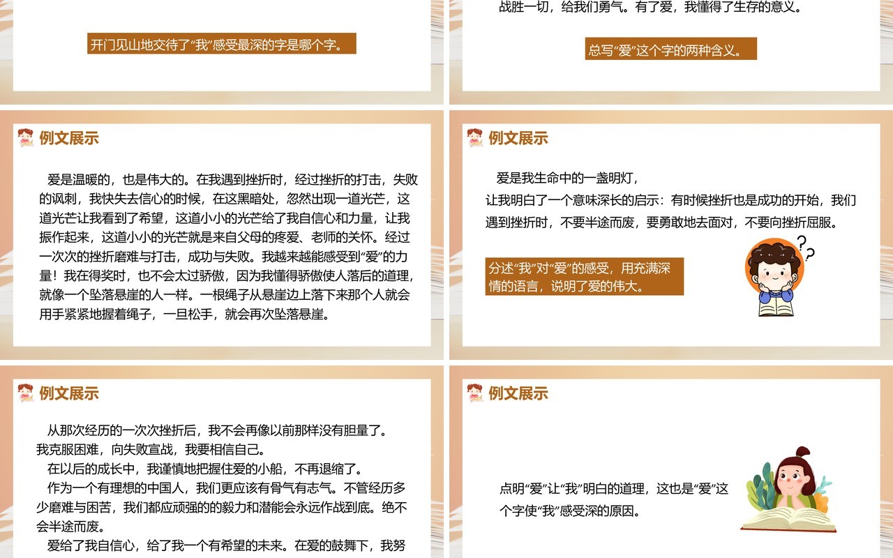 部编版六年级语文上册习作围绕中心意思写课件PPT模板