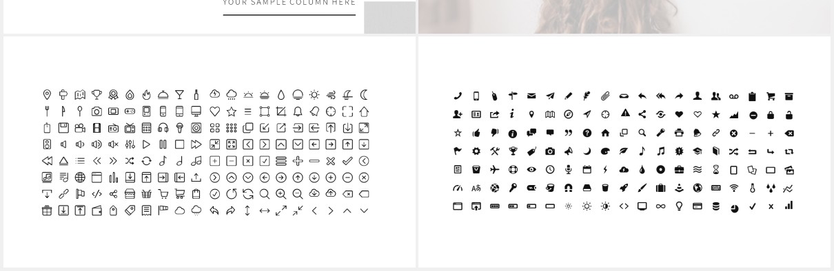 清新简洁工作展示PPT模板Minimalism Clean Powerpoint