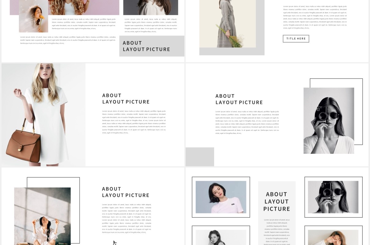 清新简洁工作展示PPT模板Minimalism Clean Powerpoint
