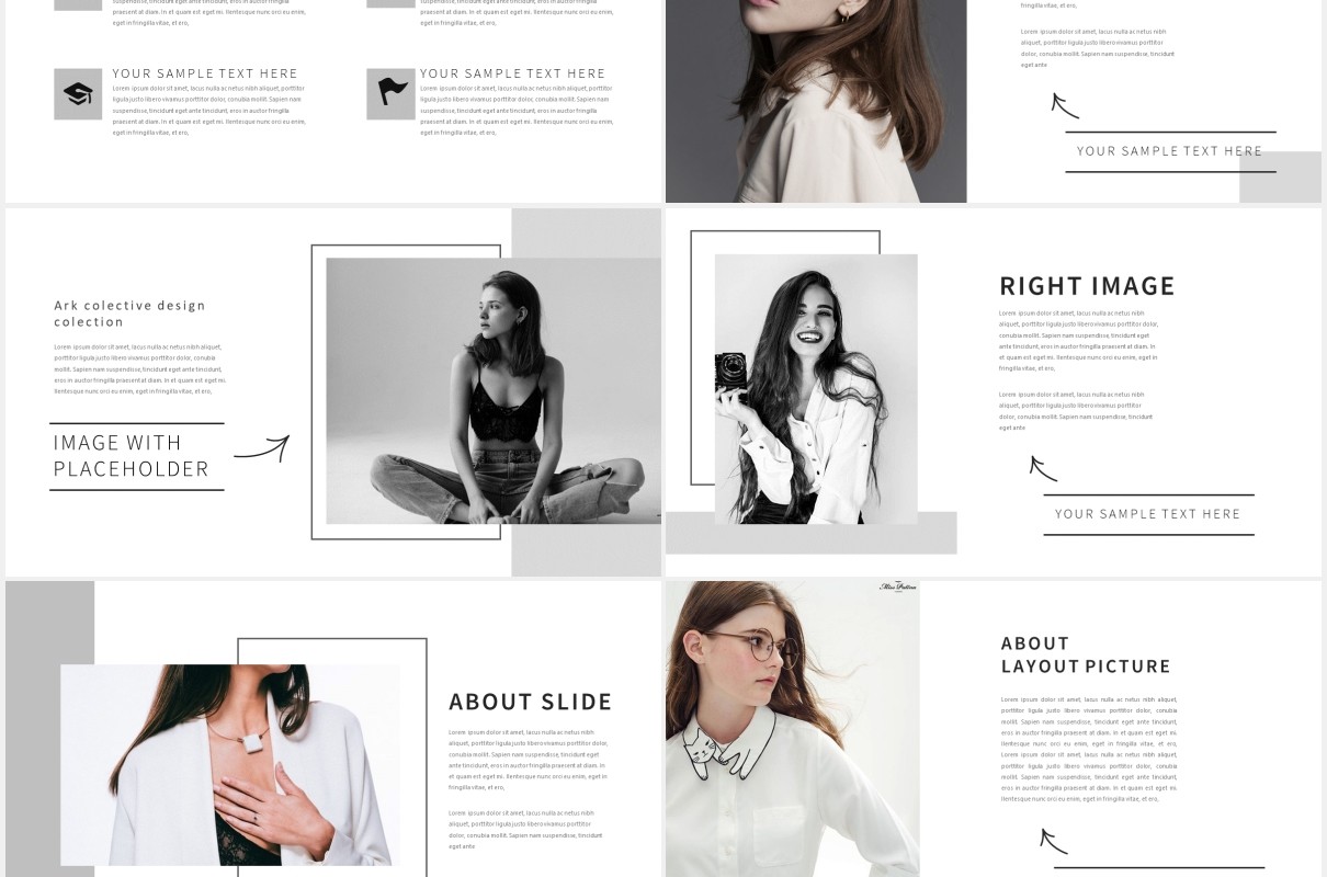 清新简洁工作展示PPT模板Minimalism Clean Powerpoint
