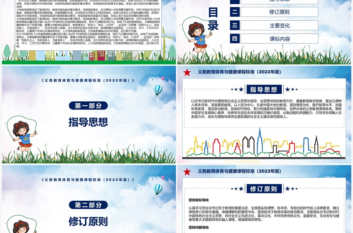 《义务教育体育与健康课程标准（2022年版）》全文解读ppt课件