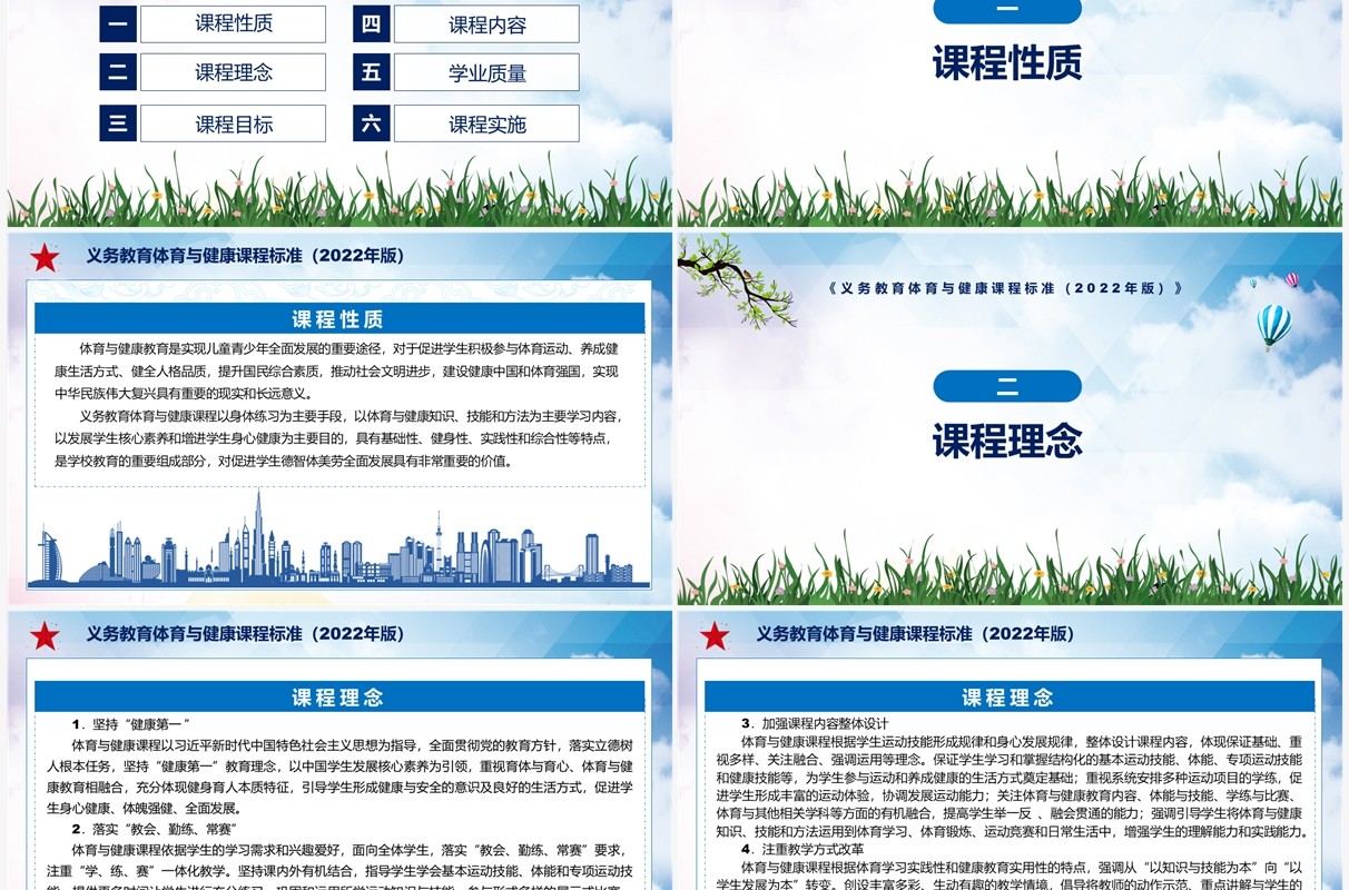《义务教育体育与健康课程标准（2022年版）》全文解读ppt课件
