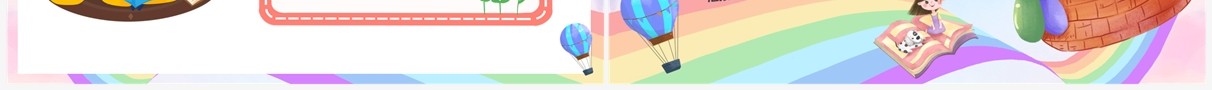 蓝色卡通阅读分享与焦虑做朋友PPT模板