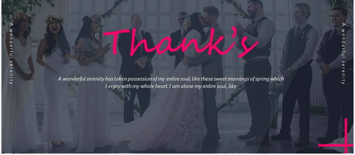 婚礼活动策划结婚照片展示PPT国外模板Wedding - Powerpoint Template