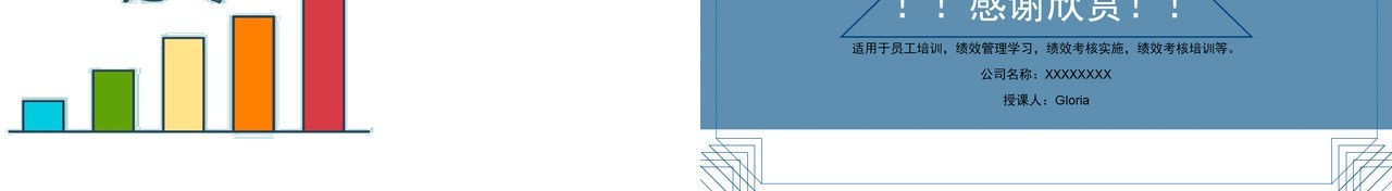 企业员工培训绩效考核方案OKR工作法PPT模板