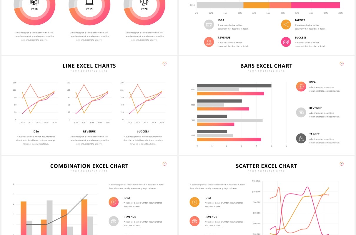 时尚简洁公司宣传介绍PPT图片排版模板Company Profile Powerpoint Template