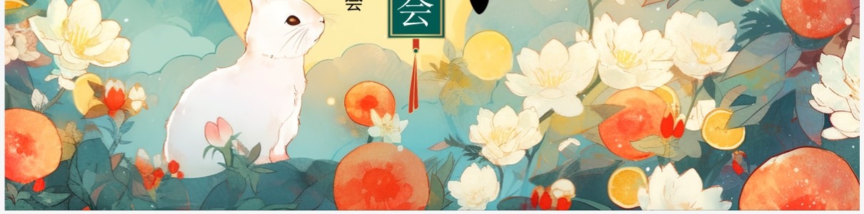 绿色插画风中秋节活动策划PPT模板