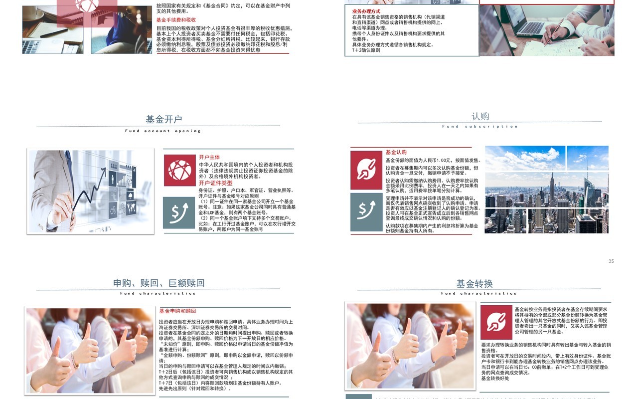 简约基金基础知识讲解培训PPT模板