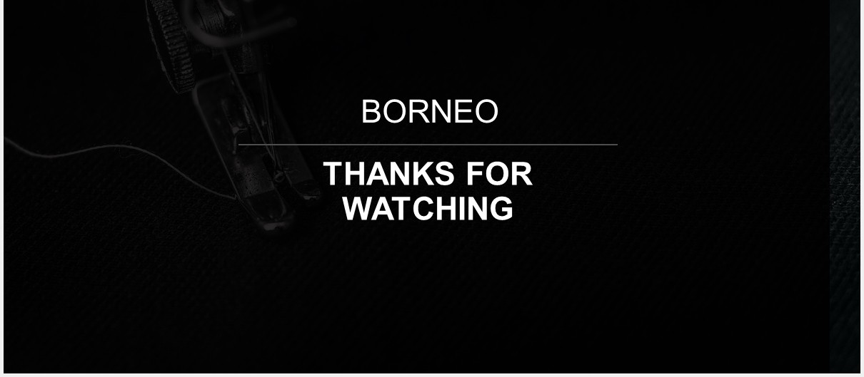 黑色高端商务工作汇报数据图表PPT模板BORNEO