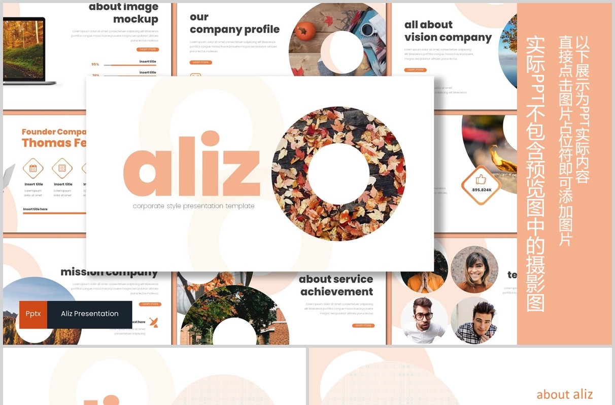 工作计划总结汇报PPT模板版式设计Aliz Powerpoint Template