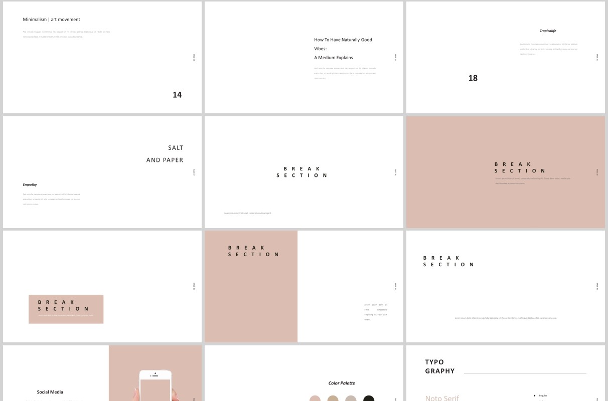 工作图片展示PPT排版设计模板Orcaros Powerpoint