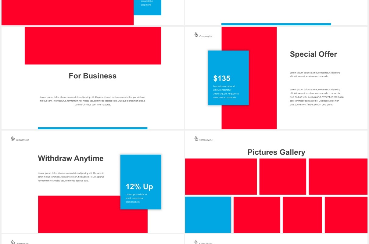 商务保险工作PPT图片排版设计素材Insurance Powerpoint Template