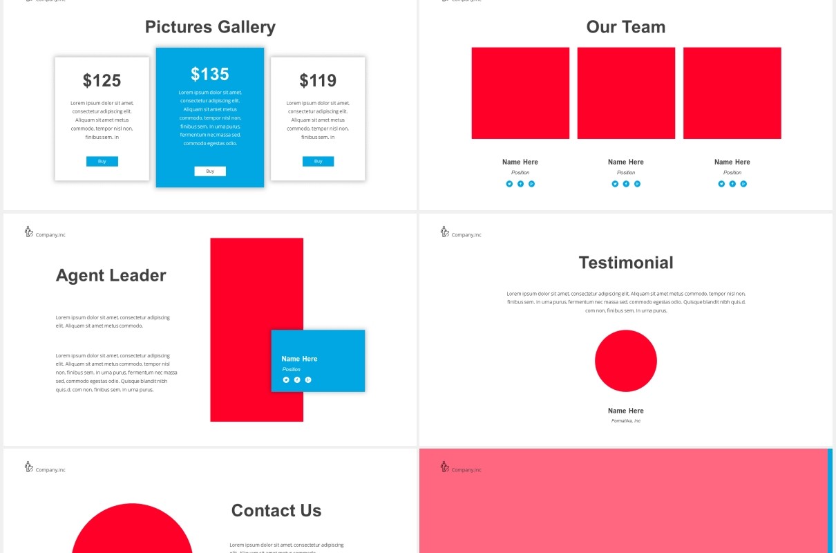 商务保险工作PPT图片排版设计素材Insurance Powerpoint Template