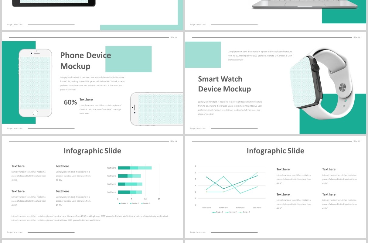 个人简历求职竞聘PPT模板版式设计Lodge - Powerpoint Template