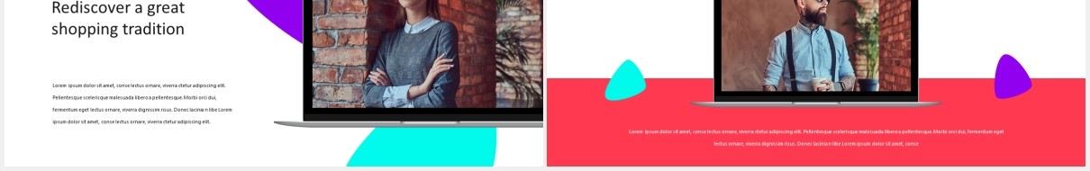 时尚公司宣传介绍PPT模板inspo stylish powerpoint template