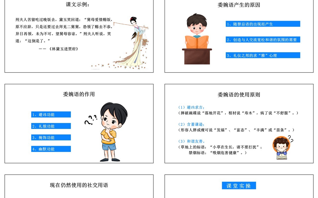 部编版高中语文必修三交际中的语言运用课件PPT模板