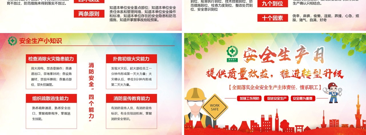安全生产月安全生产ppt安全培训
