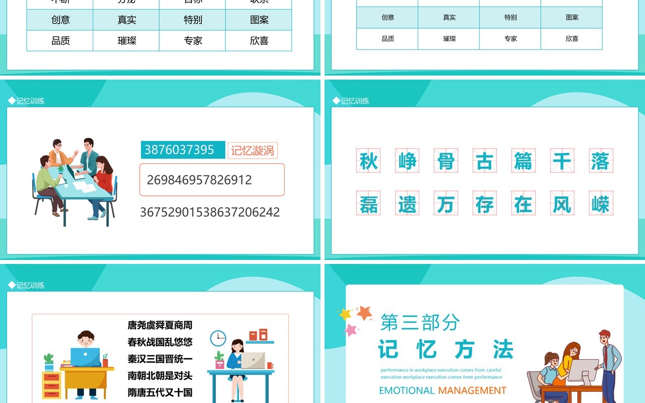 突破瓶颈记忆是关键高中心理健康教育情绪管理动态PPT模板
